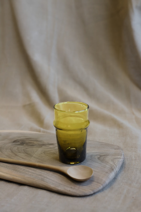 Glas traditioneel - M - mosterd