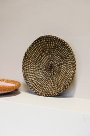 Broodmand Zeegras/Wol bruin