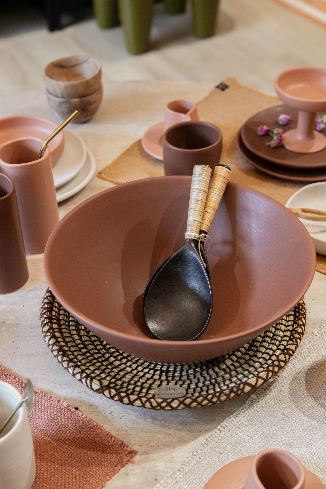 Mizaan salade schaal - chocolat