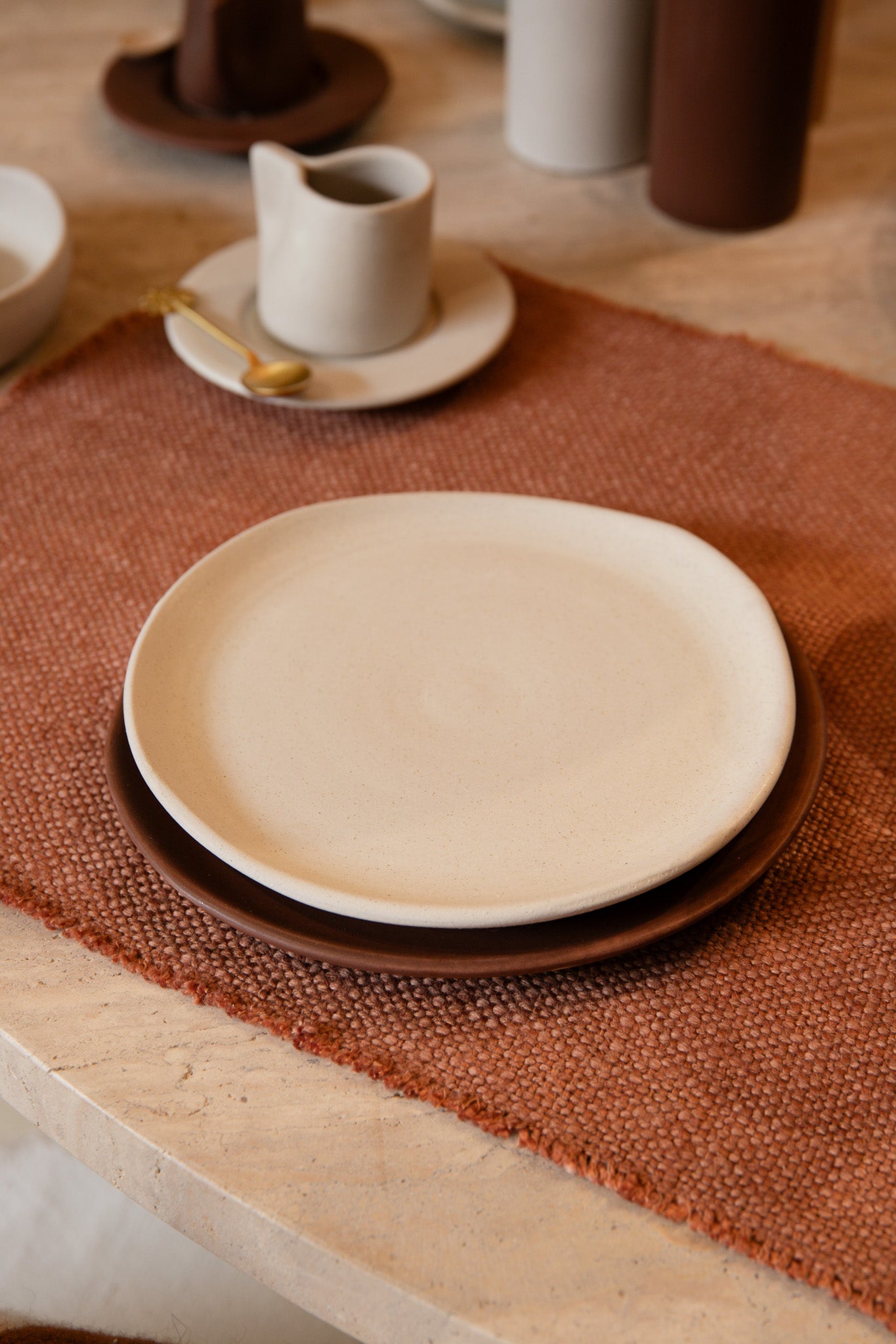 Mizaan bord - creme - M