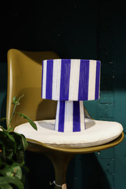 Tafel lamp - wol - streep - Majorelle