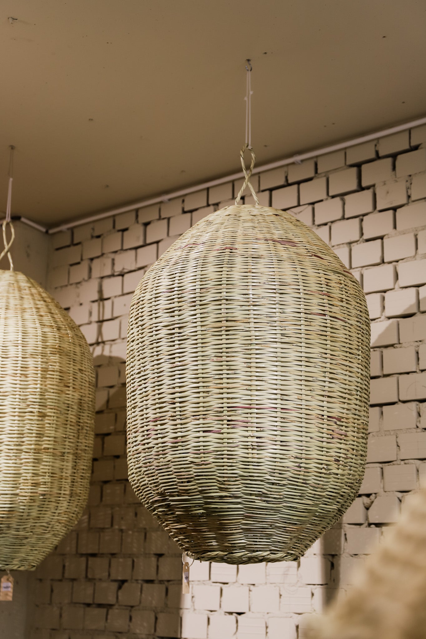 Lamp - rotan - Ei