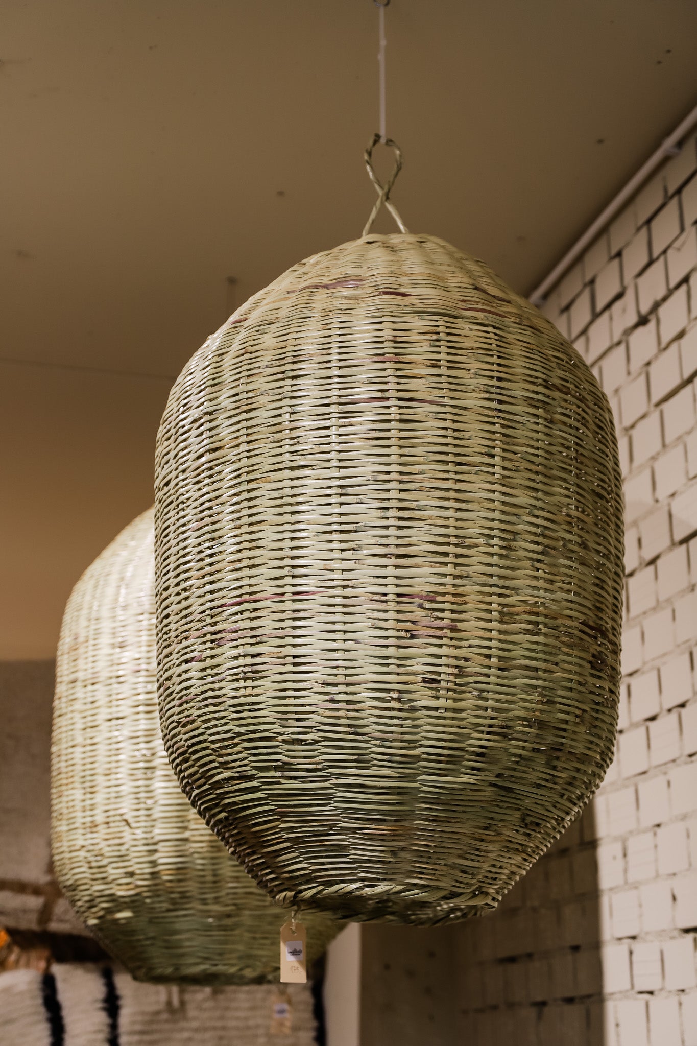 Lamp - rotan - Ei