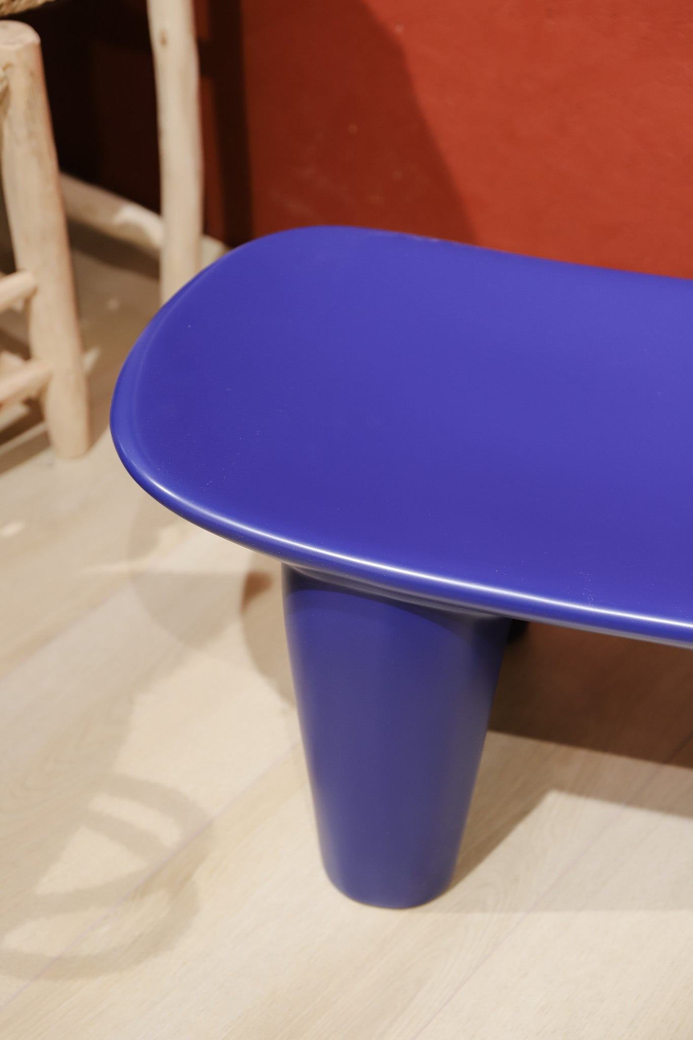 Stool - Africa - blauw