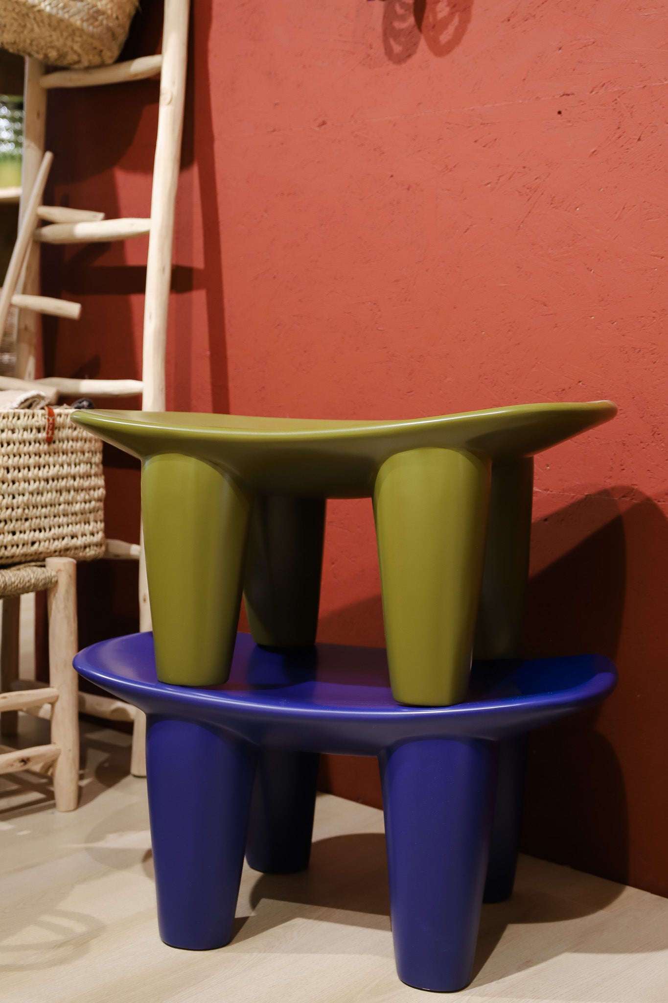 Stool - Africa - curry