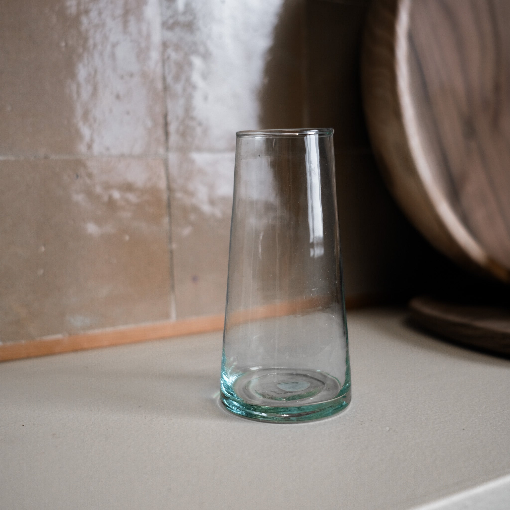 Glas - coneshape - Champagne