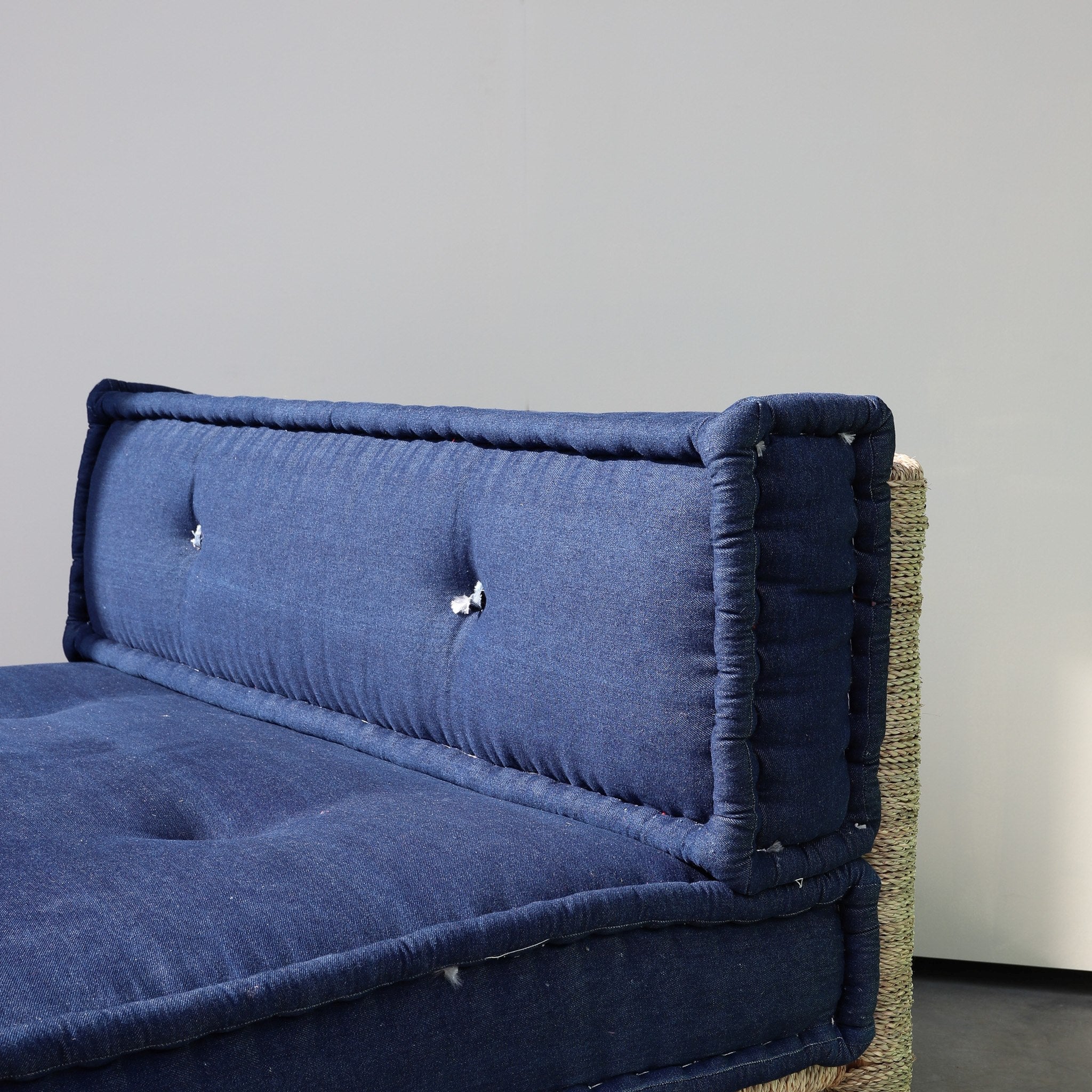 Lounge matraskussen - Jeans - rug - S