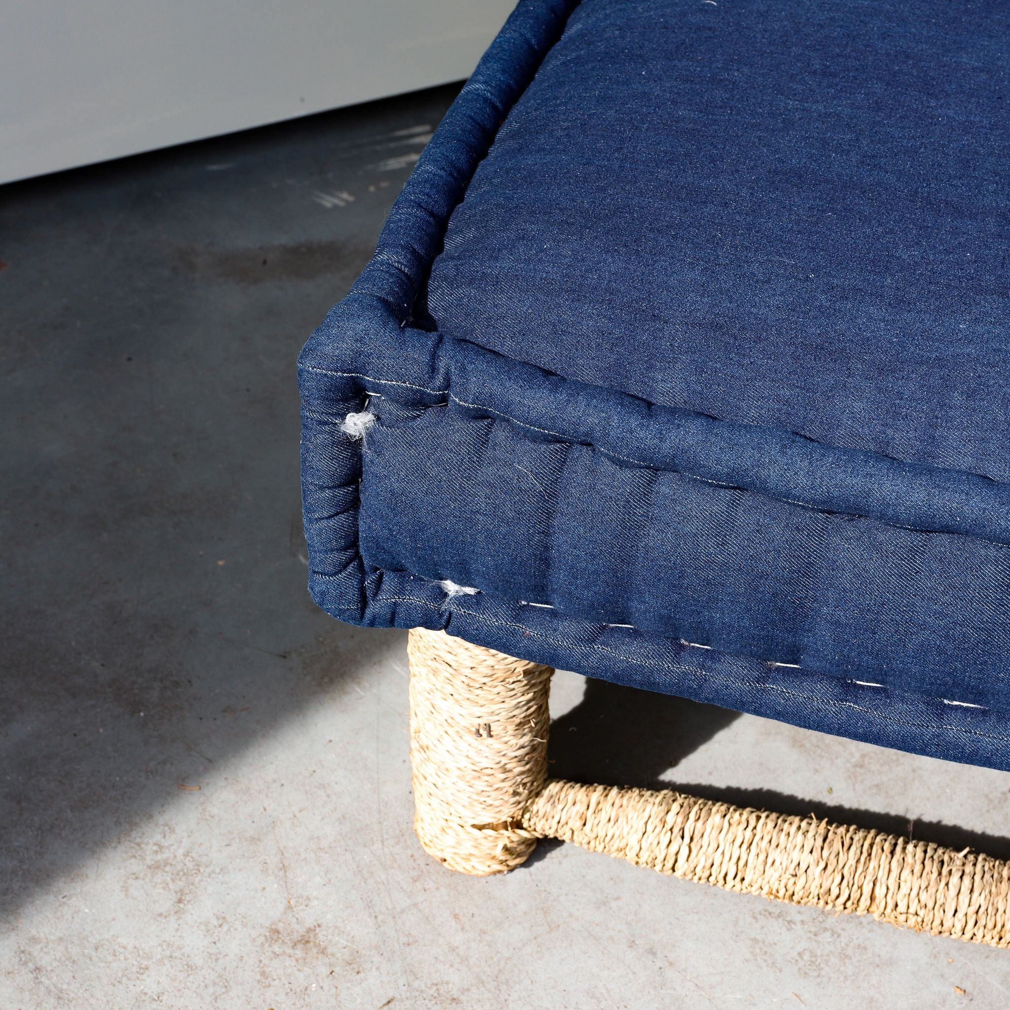 Lounge matraskussen - Jeans - rug - S