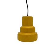 Tadelakt lamp | mosterdgeel
