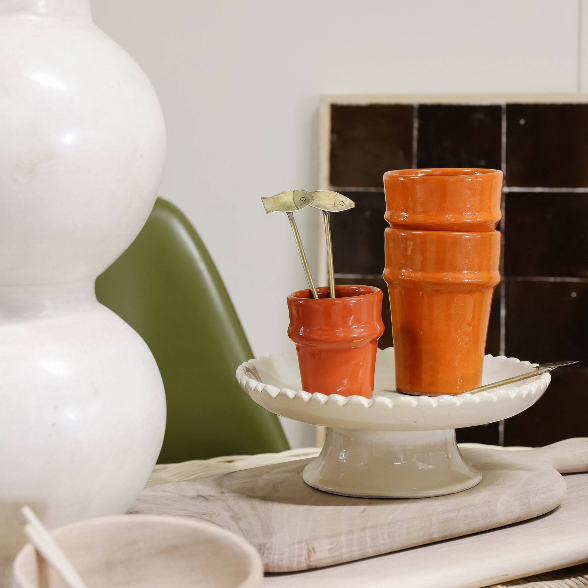 Koffiemok - Oranje - Beldi