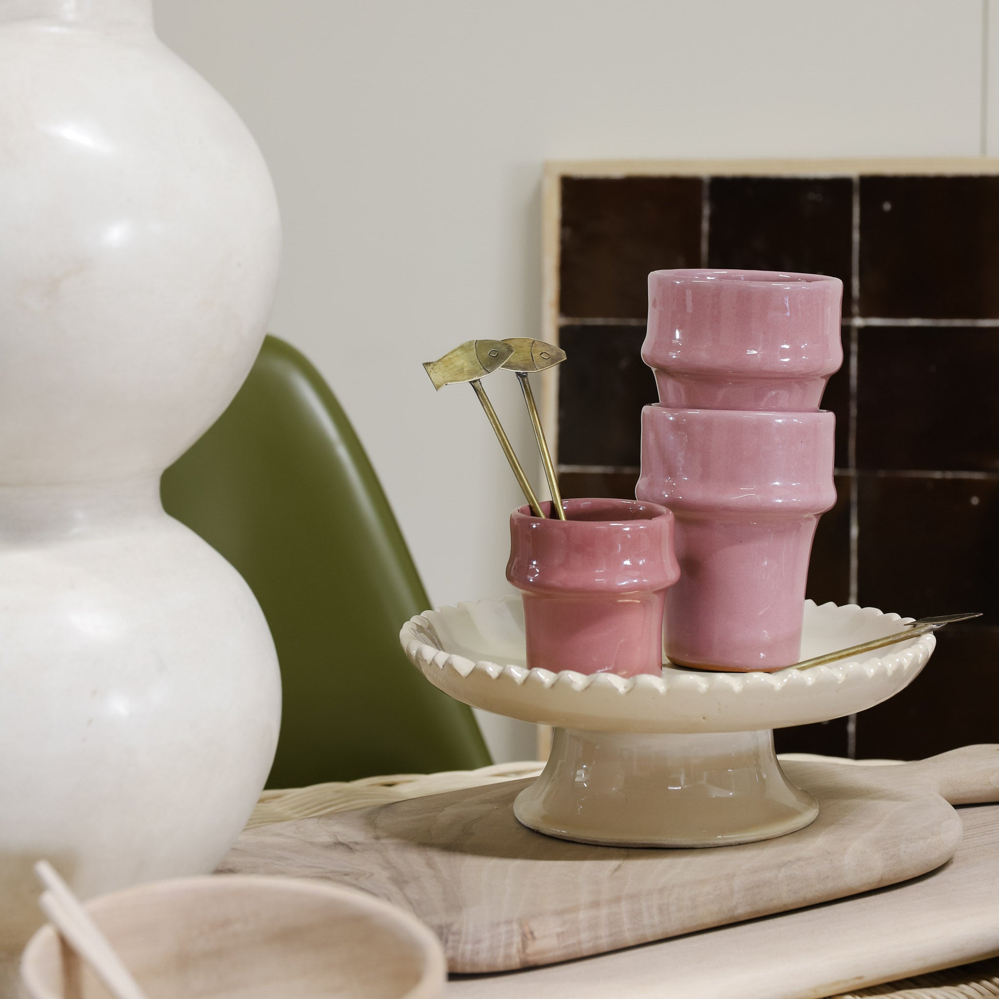 Koffiemok - Roze - Beldi